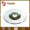 round transparent glass rotating restaurant lazy susan