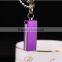 Mini USB flash drive with keychain