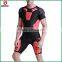 Safe Guard Padded Compression Sports Shorts Protective T-Shirt Pants Suit for Football Basketball Parkour Extreme Exercise