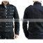 MILITARY PARADE JACKET GOTH WITH SATIN TRIM