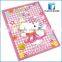 Staple binding coloring book & sticker book for children