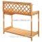 outdoor wooden garden work bench