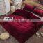 Solid color 3 pcs bedsheet flannel comforter cover and pillow case