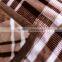 Hot Sales Soft Grid Printed 100% Polyester Flannel Blankets