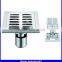 stainless steel long floor drain