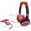 2016 Mix-color private model fashionable stereo flexible headphones with inline mic for phone skype laptop
