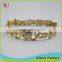 Copper/brass  new design cheap 24k saudi gold jewelry bracelet prices