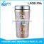 Custom double wall coffee thermos travel mug