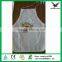 100% Custom cotton apron branded your own logo (directly from factory)