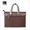 Vintage Leather Mens Dark Coffee Handbags Briefcase Laptop Bag