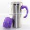 400ml BPA FREE double wall stainless steel vacuum keep-warm Glass or thermos insulated mug