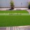 natural looking fake lawn mat for landscaping, straight+curled monofilament 4 tones in green color, high density