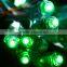 hot sale waterproof christmas decorative light multicolor green led string