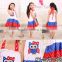 Wholesale 4th of July baby girls summer dresses with animal owl pattern