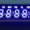 0.5 inch 6 digit 7 segment digital led clock display