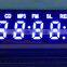 0.5 inch 6 digit 7 segment digital led clock display