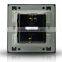 3D PC brushed like matel brushed design BS Standard touch switch 1 gang 1 way wall switch