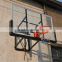 Removable decorative clear glass basketball backboard for sale