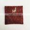 China Wholease screen printed custom logo jewelry gift pouch with small logo