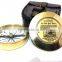 Nautical Brass Titanic Compass - Marine Gift With Leather Box 13530