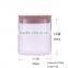 high transparent empty candle jars, candle in glass jar cork wholesale