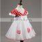 Lastest wholesale kids frocks designs chiffon birthday dresses for girls TR-WS34