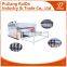 [RD-SB910-2000-2]Semi auto chain feeding 2 color corrugated carton flexo printing slotting machine