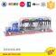 2016 hot selling toys with four mini racing car big Friction super project plastic trailer carry contianer truck toy