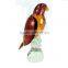 Wholesale K9 glass bird home decoration gift handmade crystal eagle