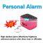 New Innovative design keychain personal alarm Anti theft alarm self-defense alarm girl gift 130dB