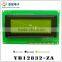 12832 graphic LCD with 128 * 32 font display for Korean