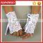 A-744 Wedding Lace Fingerless Gloves Boho Lace Wrist Cuff Bracelet Bridal Bohemian Lace Wristband