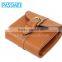 Real cow leather wholesale desiner wallet purse with coin case