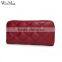 New Arrive China Suppliers Leather Coin Purse Women Long Zipper Wallet