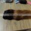Machine made weft hair