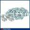 USA Standard Alloy Chain With Clevis Grab Hook, NACM90 Standrd Chain With Hooks