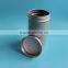 110ml round aluminum tin can with screw cap