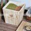 kitchen artificial manufacturing solid wood sealed food storage box