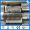 Rubber ring type impact conveyor roller and spare parts