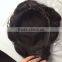 Swiss Lace Toupee Indian Remy Human Hair Toupee / Wig for Men Hair Piece