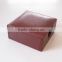 Bottom price new coming hot selling single leather brush pot for pen