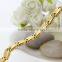 Discount Prices wedding Bracelet with power magnet Full gold Bracelet
