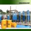 Negative pressure oil extracting machine by using waste tires and plastics