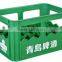 12 bottles plastic beer crates