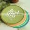 Kitchen ware silicone coasters 3d