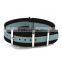 Stitching striped 1 piece nylon watches bands straps