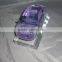 pure pink crystal car model for business gift (R-1057