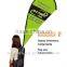 backpack feather flag,backpack teardrop flag,backpack advertising