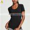 Dir fit polyester/nylon women sport tshirts