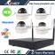 720P wireless security cameras 4ch wifi nvr kits cctv kit
